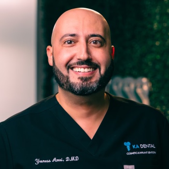 Dr. Youness Amri, DMD, MS at KA Dental in Royal Palm Beach, West Palm Beach, Palm Beach Gardens, and Lantana, FL Dr. Youness Amri, DMD, MS at KA Dental in Royal Palm Beach, West Palm Beach, Palm Beach Gardens, and Lantana, FL